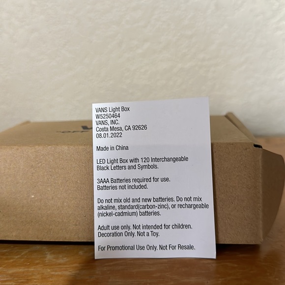 Vans Mini Light box - Picture 6 of 8